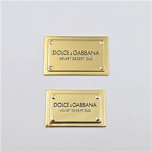 Metal label / logo plate